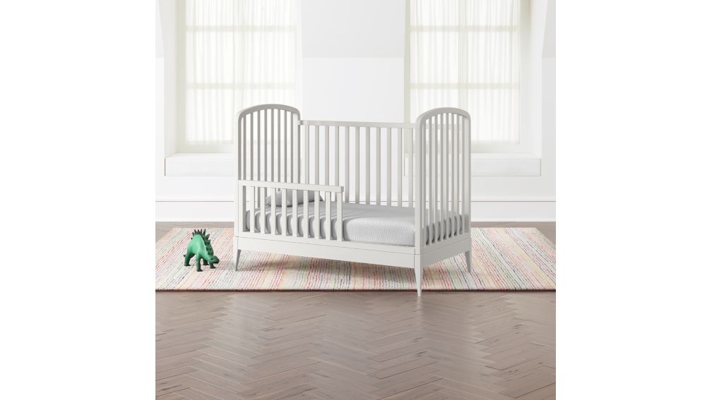 Archway White Toddler Rail Crate and Barrel