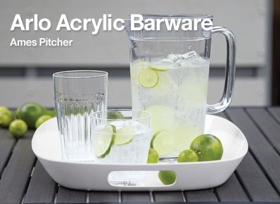Arlo Acrylic Barware Ames Pitcher