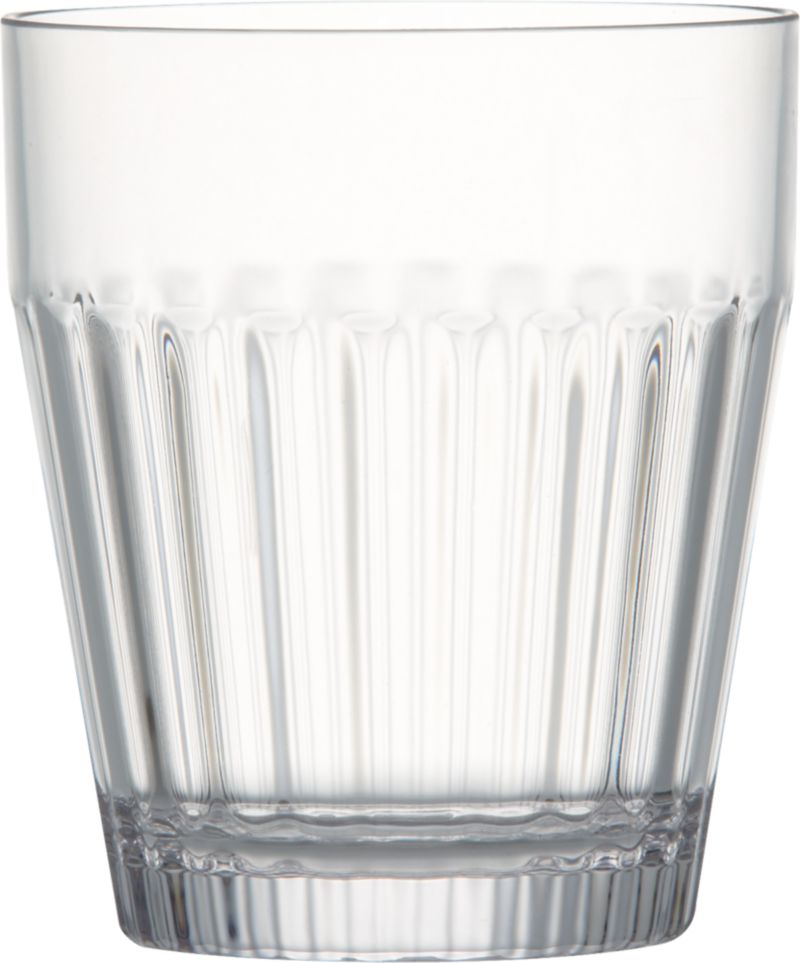 Arlo Acrylic Double Old-Fashioned Glass