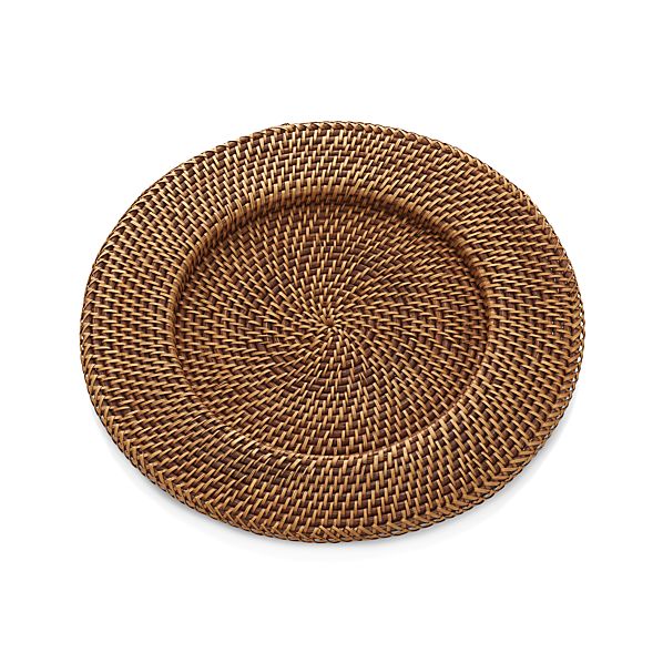 Artesia Rattan Charger Plate