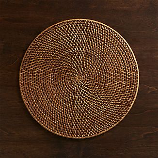 Wicker Placemats | Crate and Barrel