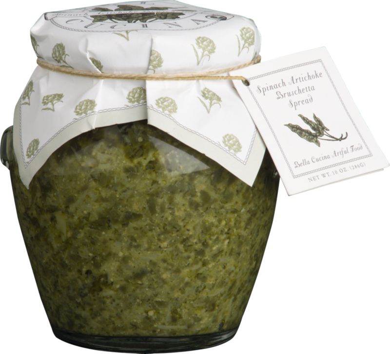 Spinach Artichoke Bruschetta Spread