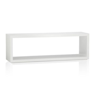 Ascend White 55 Open Storage Unit