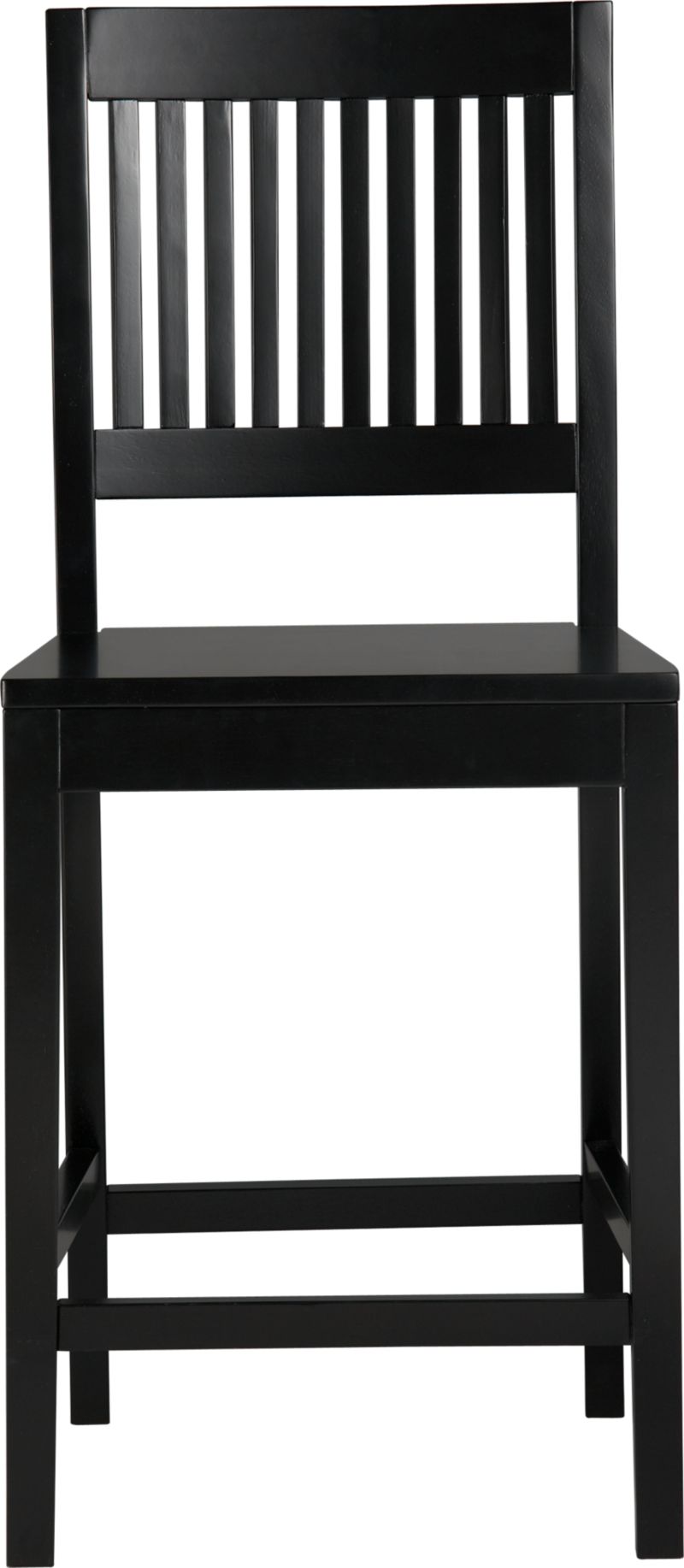 Aspen 24" Black Counter Stool