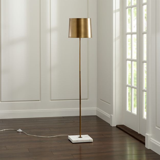 Astor Floor Lamp + Reviews | Crate and Barrel