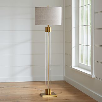 Avenue Brass Floor Lamp