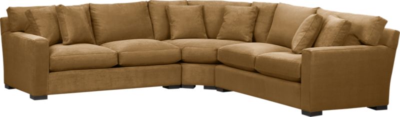 Axis 3-Piece Wedge Sectional