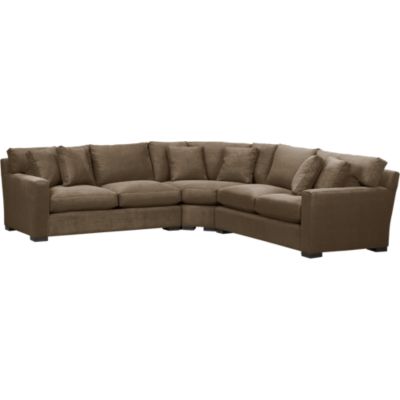 Axis 3-Piece Wedge Sectional
