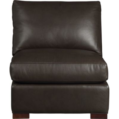 Armless Chairs on Axis Leather Armless Sectional Chair  1 299 00