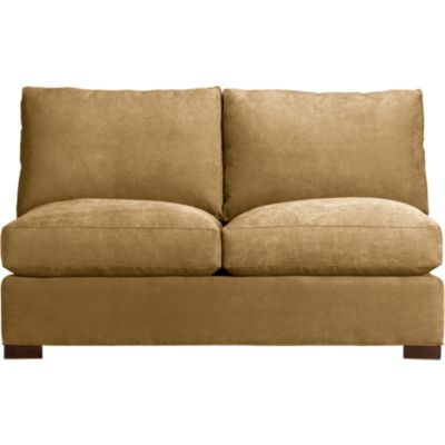 Axis Armless Sectional Loveseat