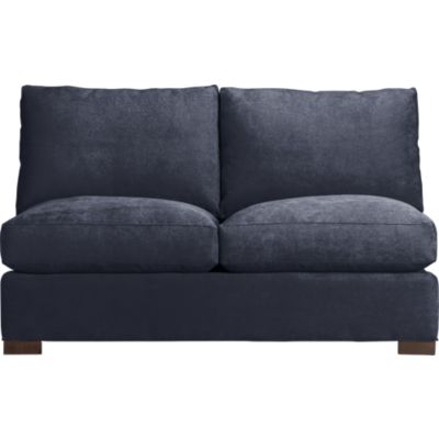 Axis Armless Sectional Loveseat