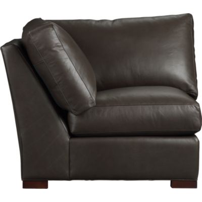 Axis Leather Sectional Corner