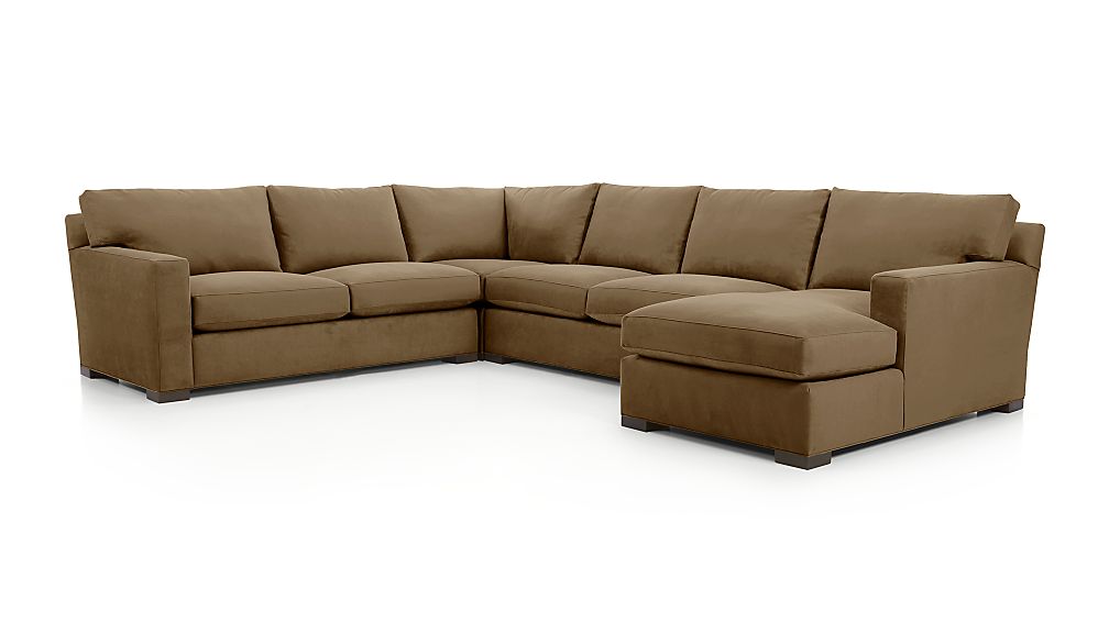 Axis II 4Piece Sectional Sofa Douglas Lace Crate and Barrel