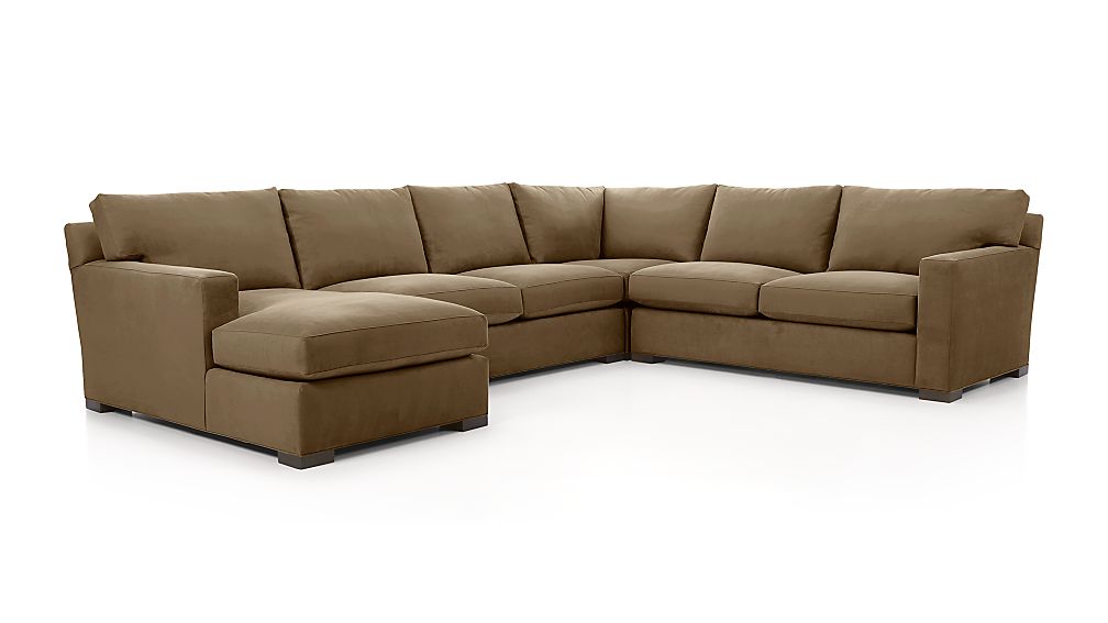 Axis II 4Piece Sectional Sofa Douglas Basil Crate and Barrel