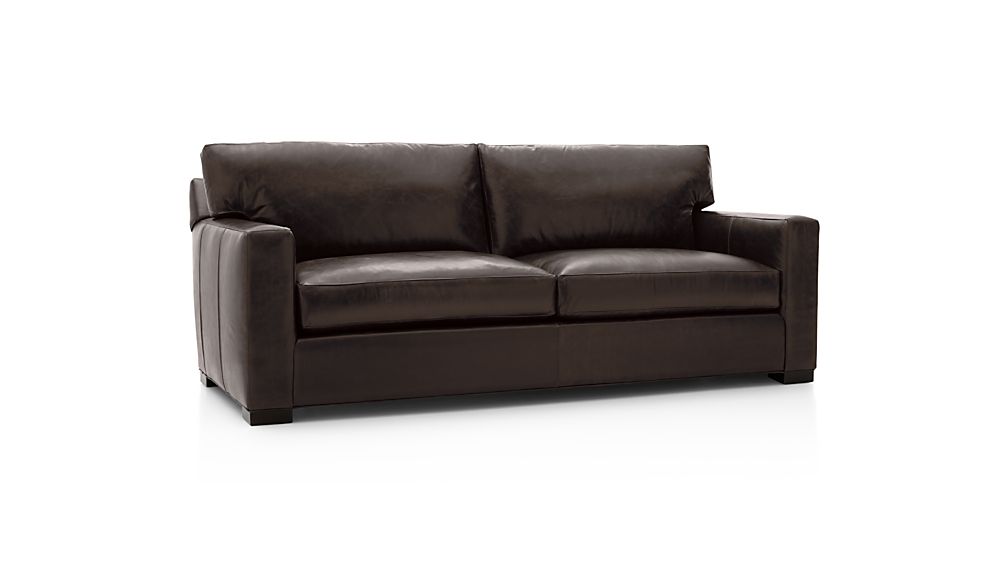 axis leather 2-seat sofa