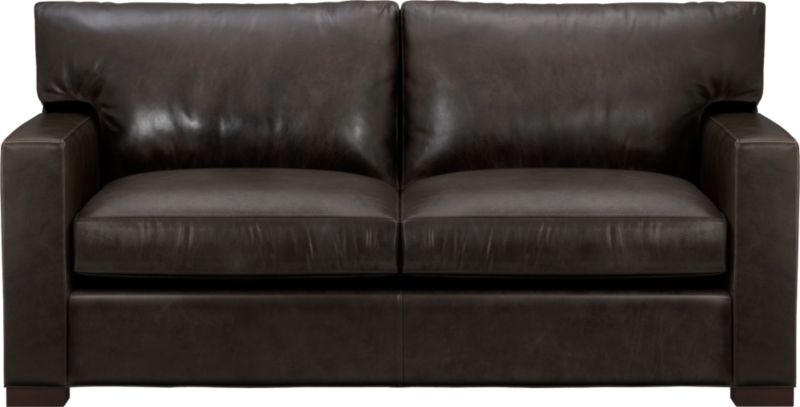 Axis Leather Apartment Sofa