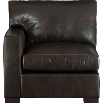 Axis Leather Sectional Left Arm Chair