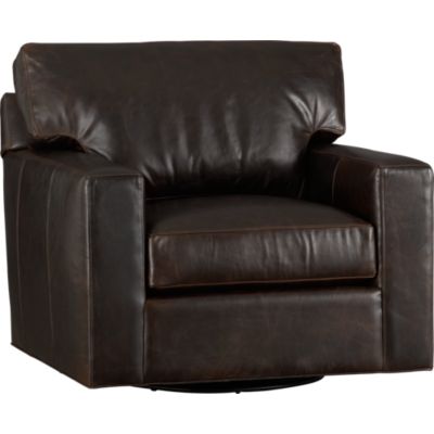 Axis Leather Swivel Chair
