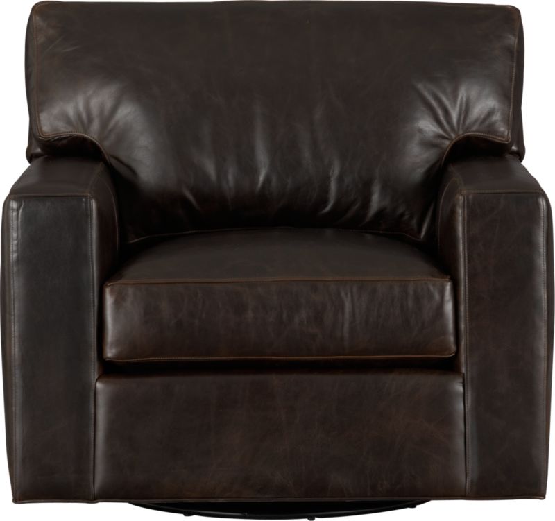 Axis Leather Swivel Chair