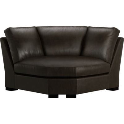 Axis Leather Sectional Wedge