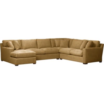 Axis 4-Piece Left Arm Chaise Corner Sectional