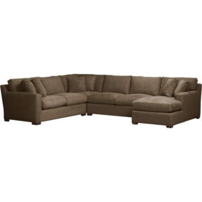 Axis 4-Piece Right Arm Chaise Corner Sectional