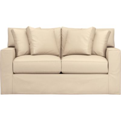 Axis Slipcovered Loveseat