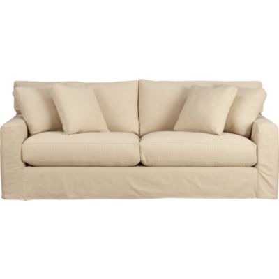 Axis Slipcovered 2-Seat Queen Sleeper Sofa