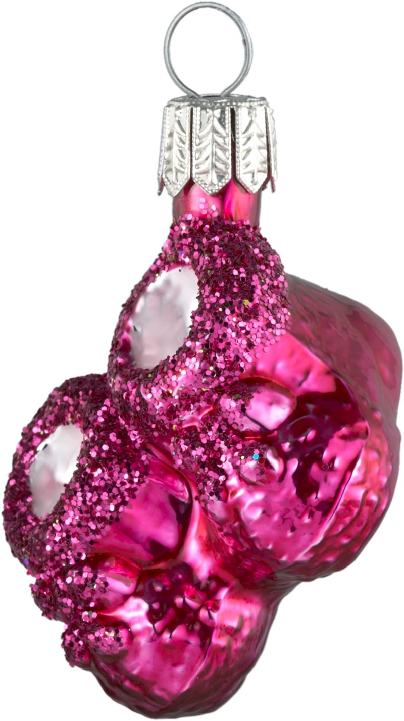 Baby Booties Pink Ornament