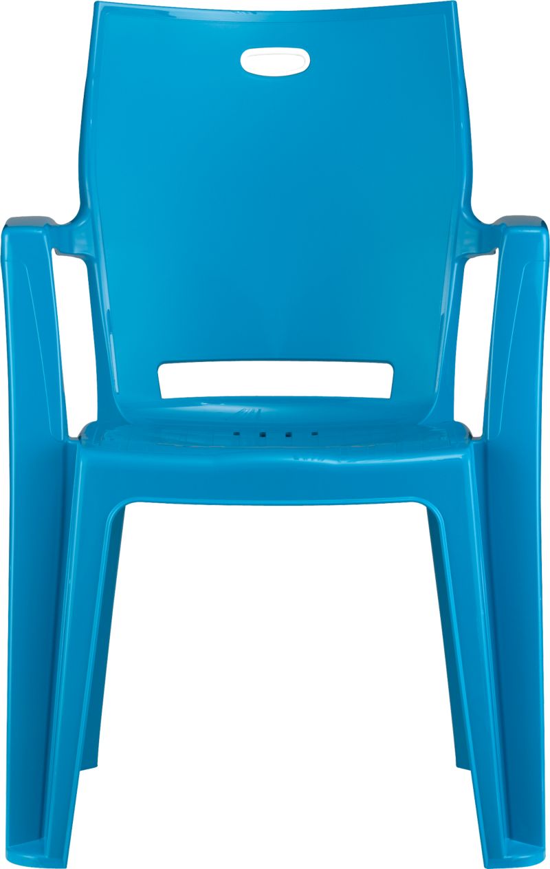 Backyard Turquoise Stacking Chair
