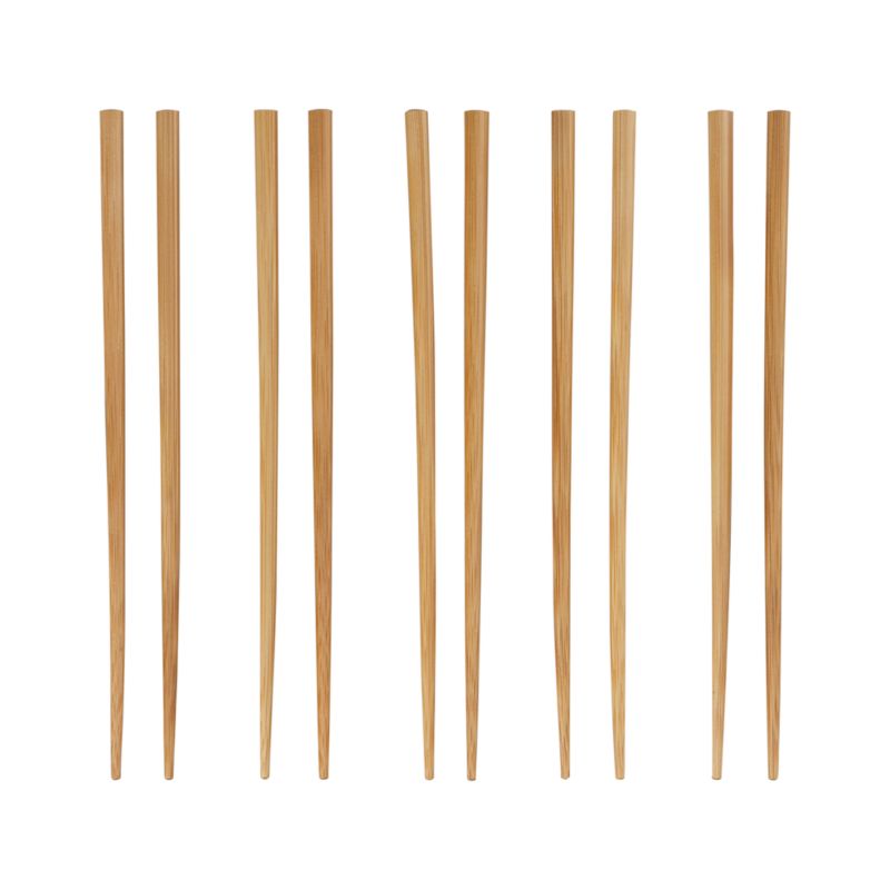 Set of 5 Bamboo Chopsticks