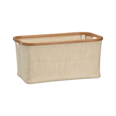 Large Bamboo-Jute Basket