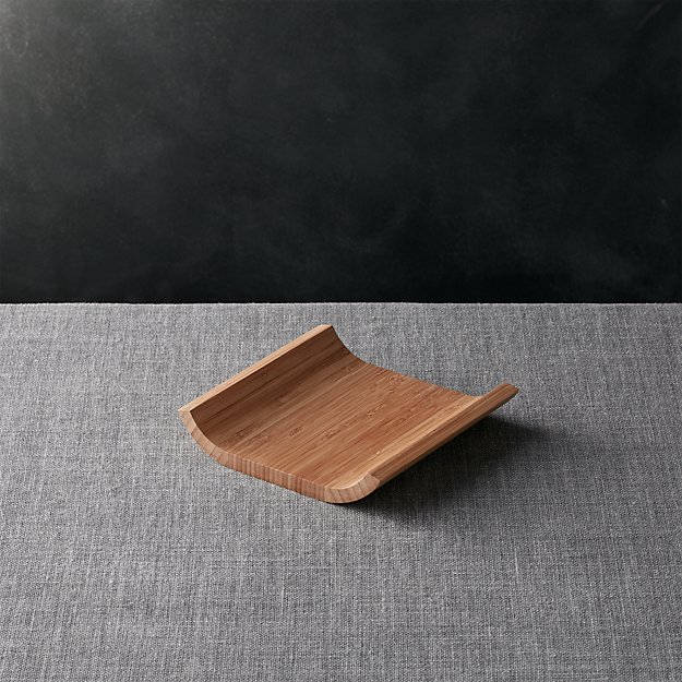 Bamboo Plate Crate and Barrel