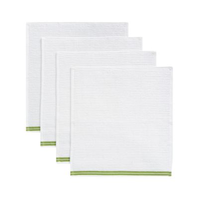 Set of 4 Bar Mop Green Dishtowels