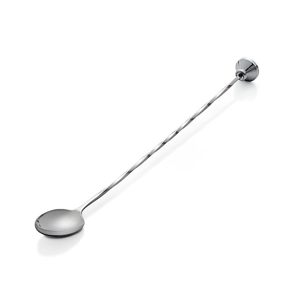 Bar Spoon with Muddler in Bar Accessories Crate and Barrel