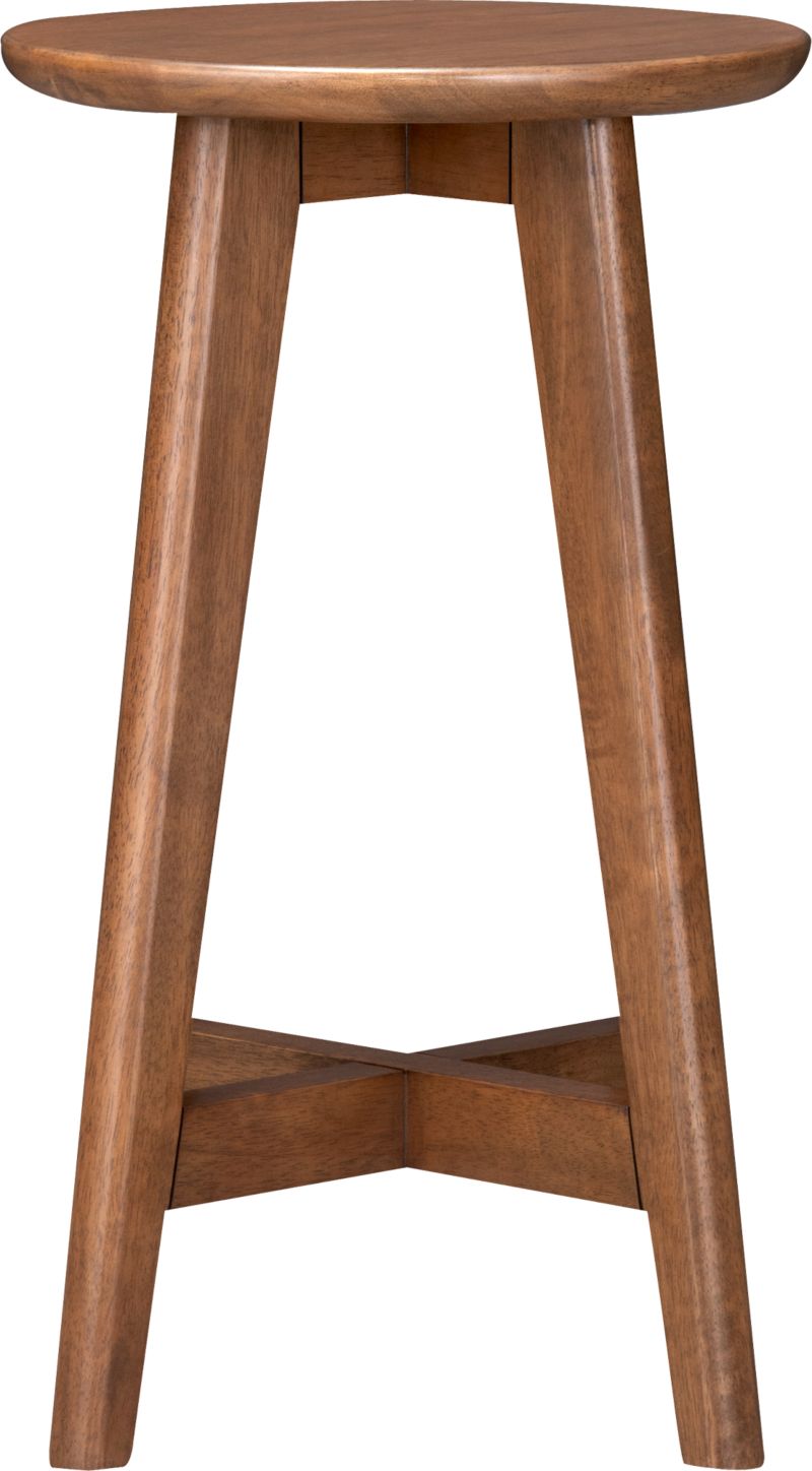 Walnut 24" Barstool