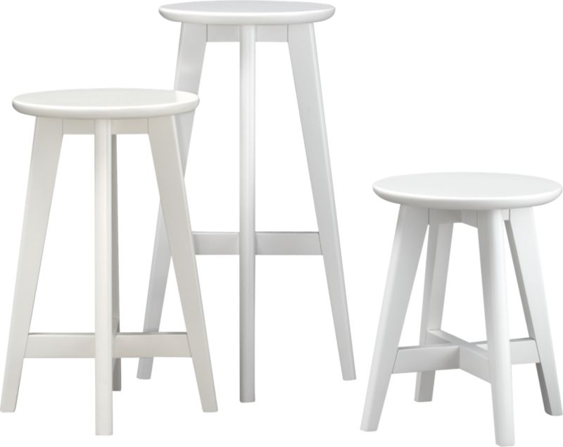 White Barstools