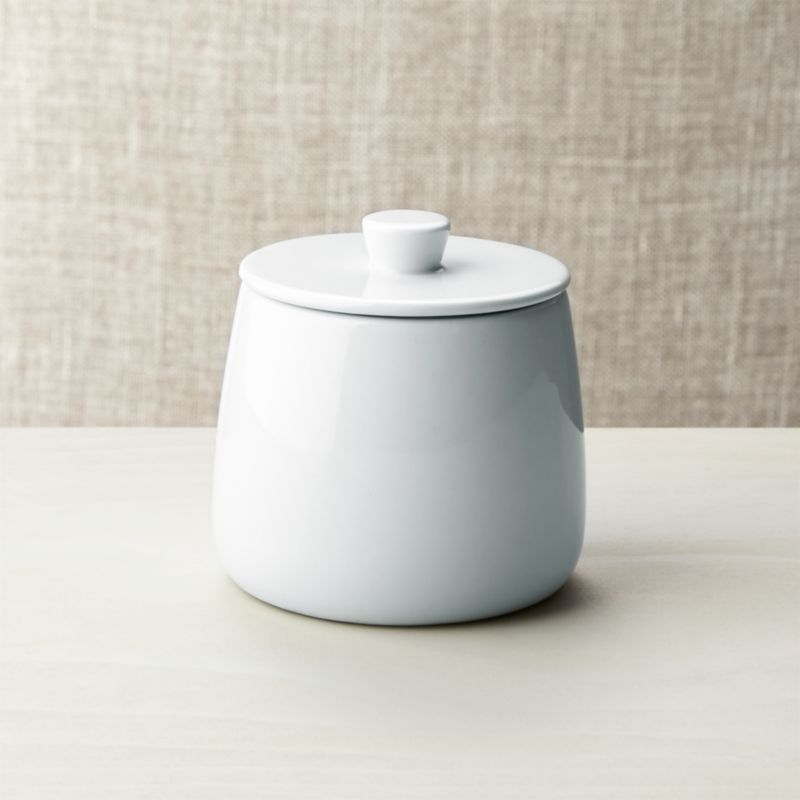 Basic White Sugar Bowl Crate and Barrel