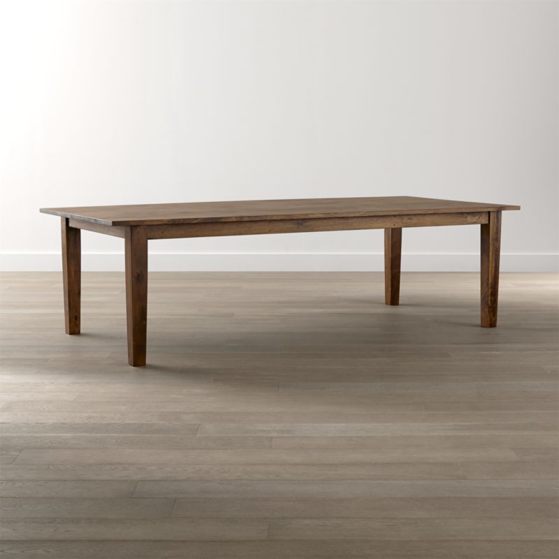 Basque Honey 104" Dining Table Crate and Barrel