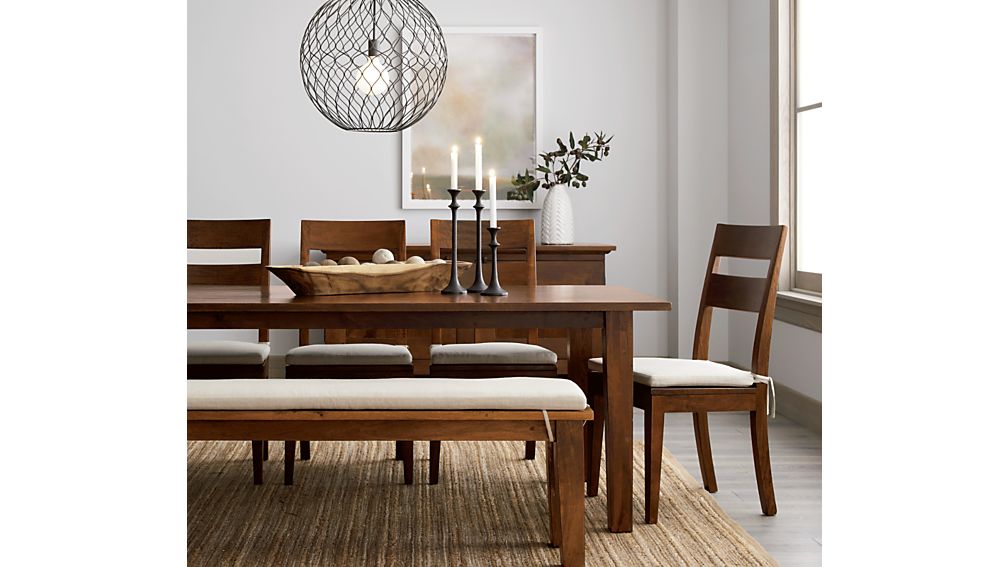Basque Honey 104" Dining Table Crate and Barrel