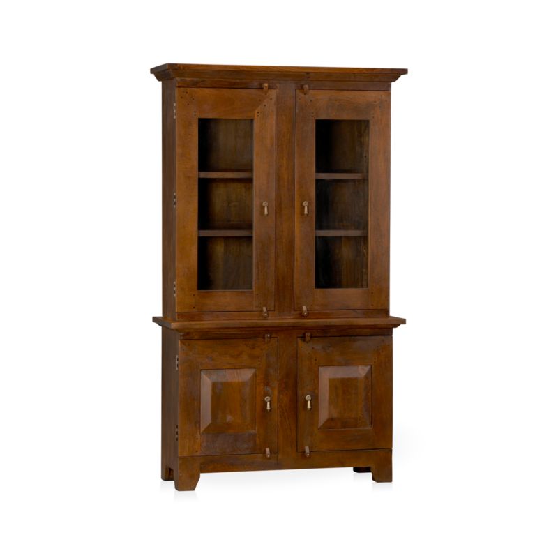 Basque Honey Small Buffet with Hutch Top