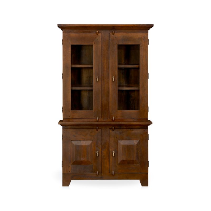 Basque Honey Small Buffet with Hutch Top
