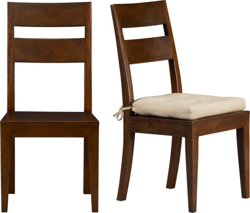 Basque Honey Side Chair and Cushion