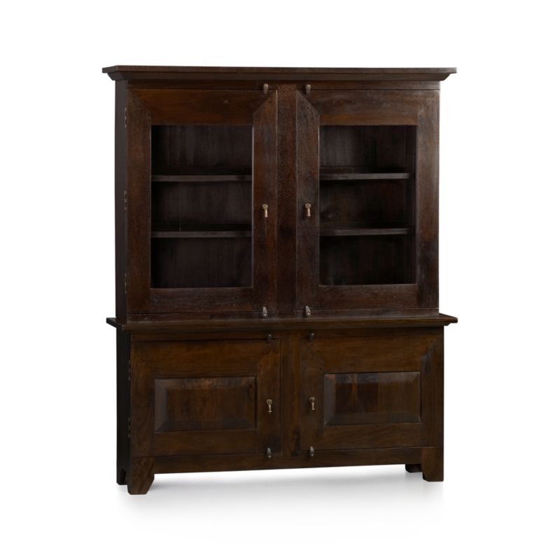 Basque Java Large Buffet with Hutch Top