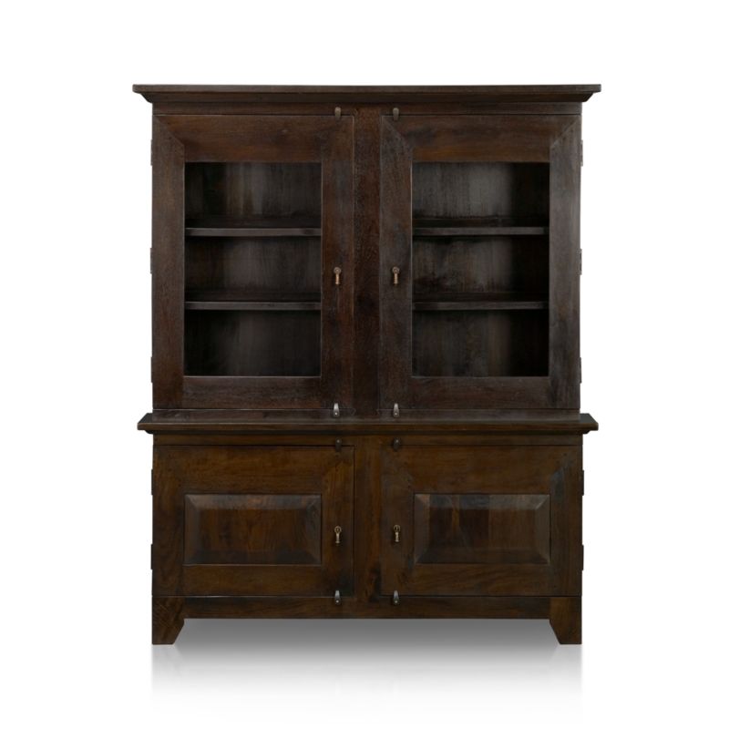 Basque Java Large Buffet with Hutch Top