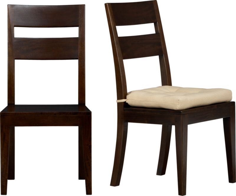 Basque Java Side Chair and Cushion