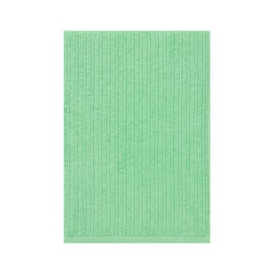 Ribbed Mint Bath Towel