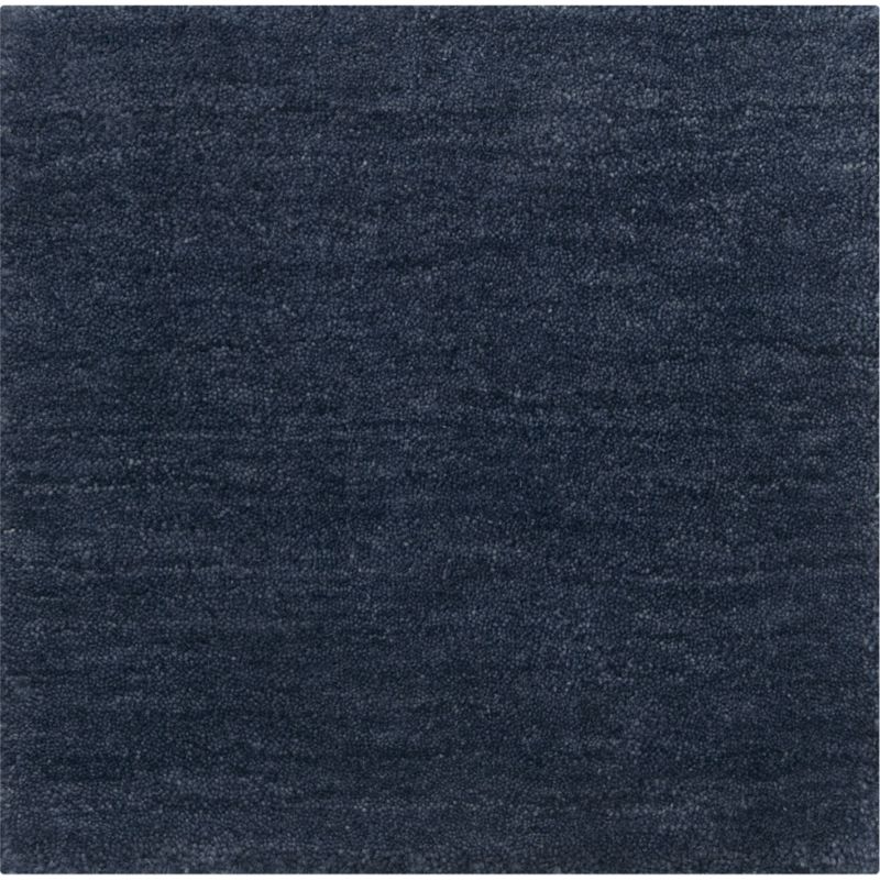 Baxter Indigo Rug Swatch. 12" sq.