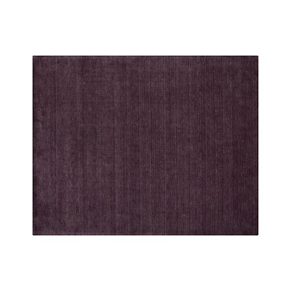 Baxter Plum Purple Wool 8'x10' Rug