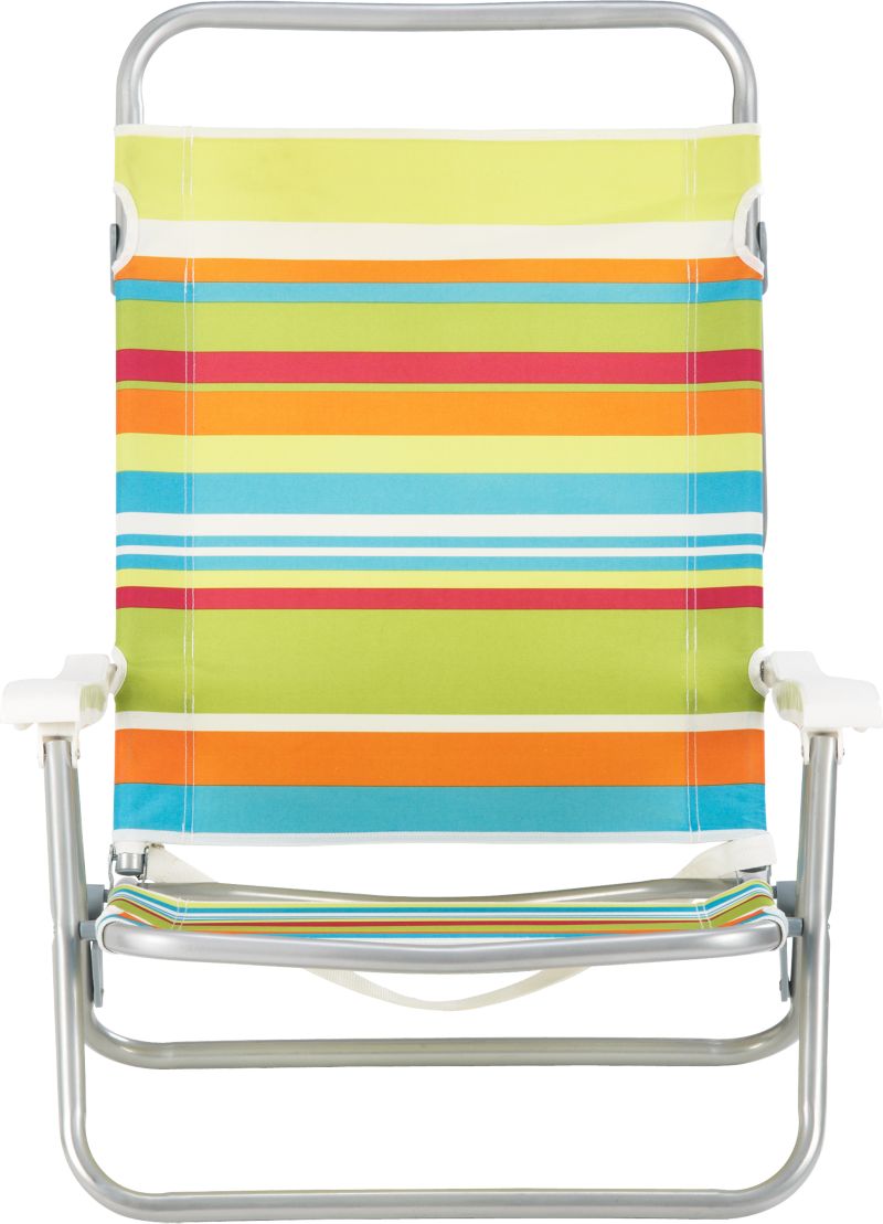 Beach Stripe 3-Position Sand Chair